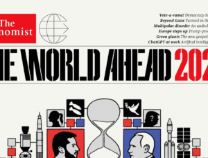 The Economist 2024 yılı kapağını paylaştı! İşte sarsıntı tesiri yaratan kapağın tahlili