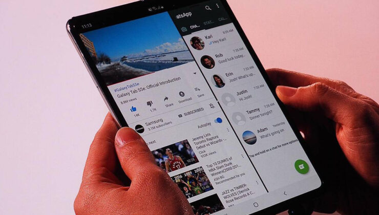 Samsung’dan Apple’a bir gol daha! Genişleyebilir ekranlı telefon!