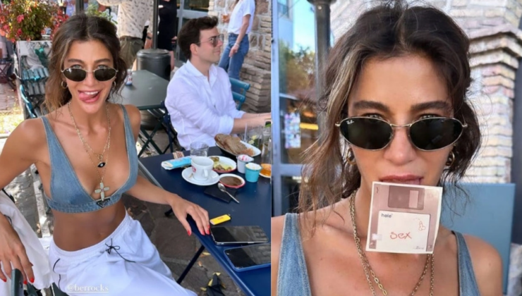 Transparan modasına o da uydu, Berrak Tüzünataç çırılçıplak pozlarıyla gündem oldu