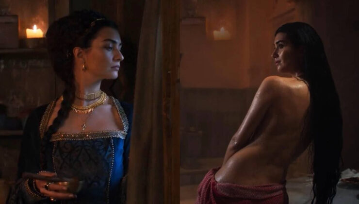 Tuba Büyüküstün’den yatak pozları, bu sefer dergiye soyundu