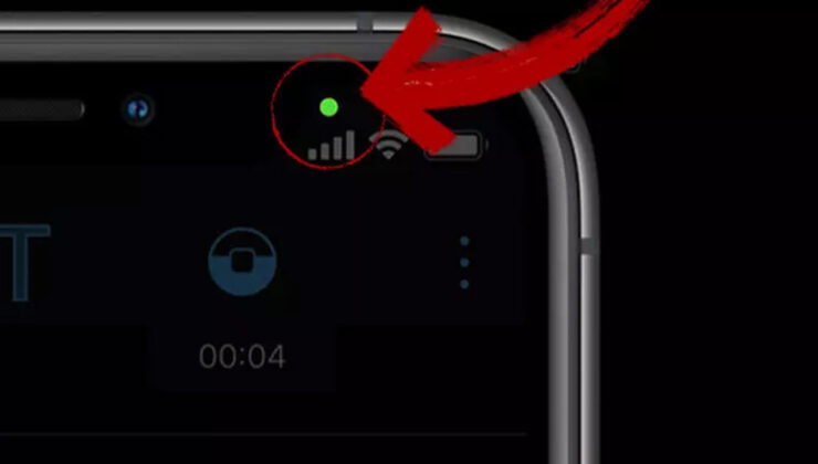 Telefonunuzdaki yeşil noktanın manasına bakın! Kimsenin aklına gelmez