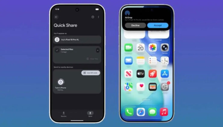 Apple duvarları büsbütün yıkıldı: AirDrop takviyesi Android’de çığ üzere büyüyor!